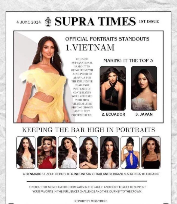 Miss Supranational 2024: Lydie Vũ nhận tin vui, được dự đoán đăng quang - Hình 2