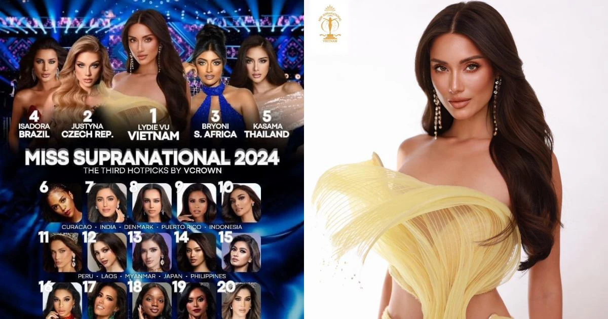 Miss Supranational 2024: Lydie Vũ nhận tin vui, được dự đoán đăng quang - Hình 6