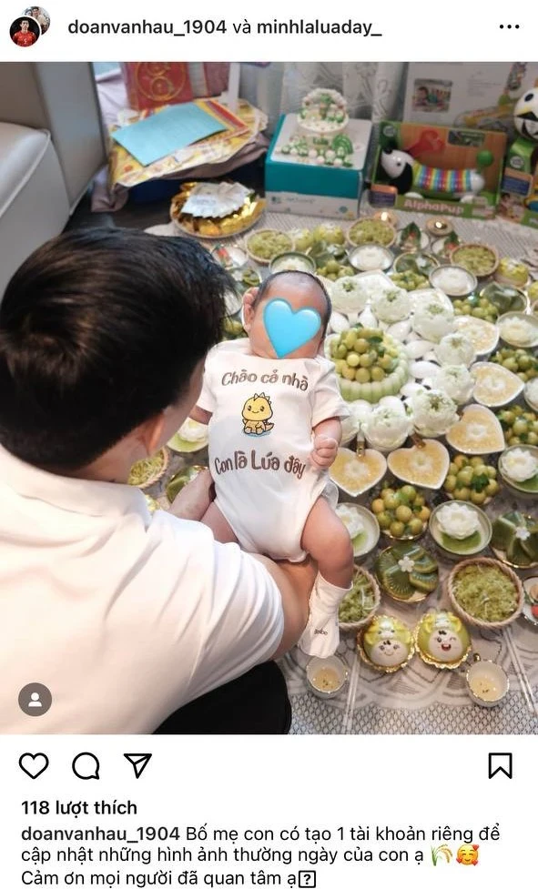 Quý tử nhà Văn Hậu - Hải My vừa sinh đã gặp vấn đề về da, hơn 22k người theo dõi - Hình 5