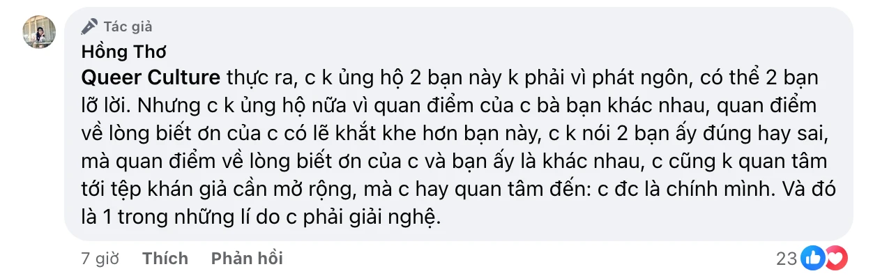 Thơ Nguyễn quay xe, tuyên bố thoát fan, phản ứng gắt khi Ninh Anh Bùi xin lỗi - Hình 10
