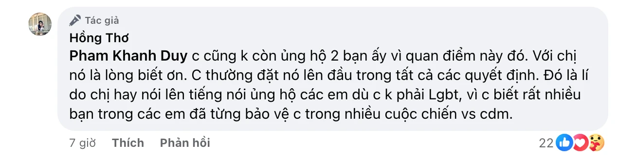 Thơ Nguyễn quay xe, tuyên bố thoát fan, phản ứng gắt khi Ninh Anh Bùi xin lỗi - Hình 9