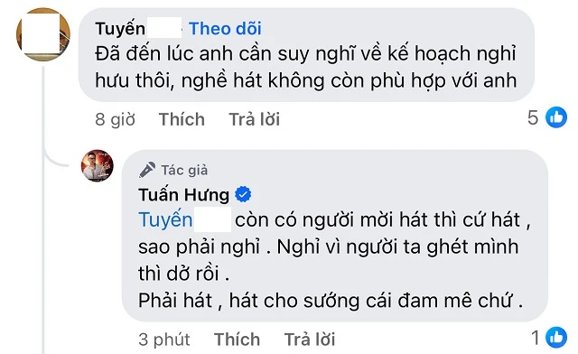 Tuấn Hưng khẩu chiến rát mặt anti fan khi bị chê hát dở, một hai buộc giải nghệ - Hình 5