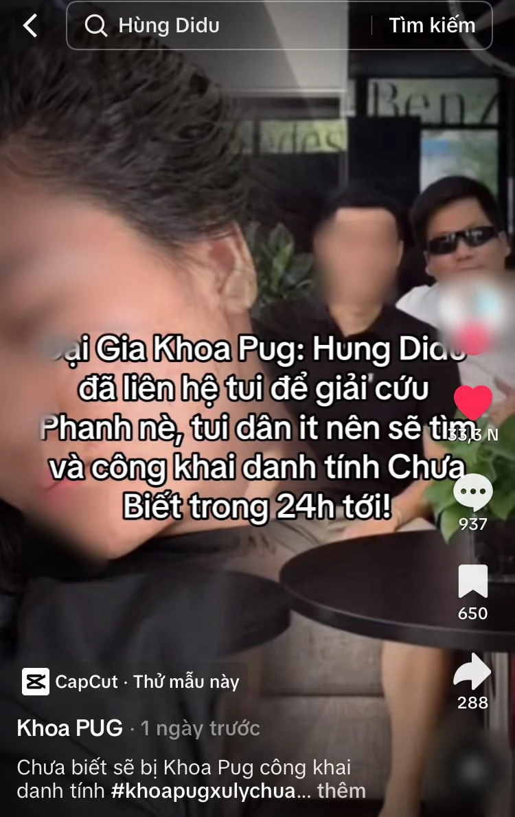 Rộ tin Hùng Didu cầu xin Khoa Pug cứu lấy Phanh nè, liệu Chưa biết có lo sợ? - Hình 3