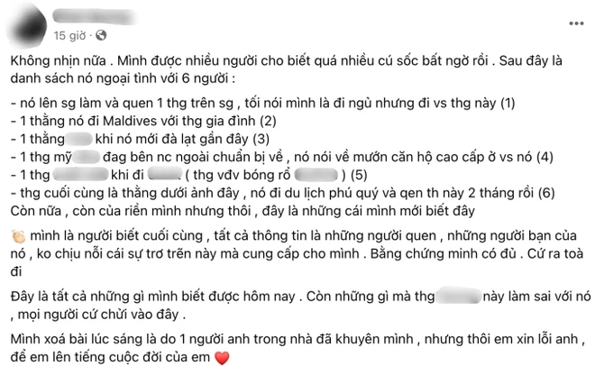 Babixoxo: bị công kích vạ lây vì bạn thân ngoại tình 6 người, khóc lóc xin tha - Hình 2