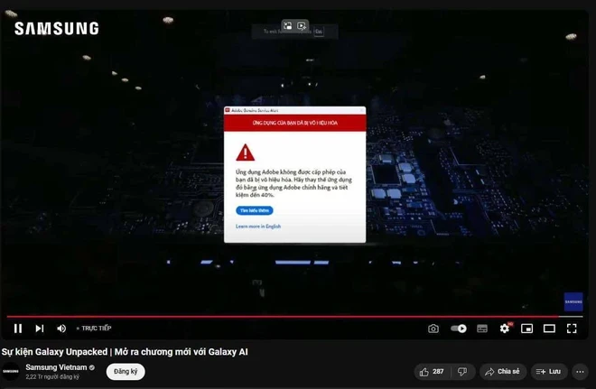 Samsung: ông trùm công nghệ nhưng dùng phần mềm crack, netizen cười như được mùa - Hình 1