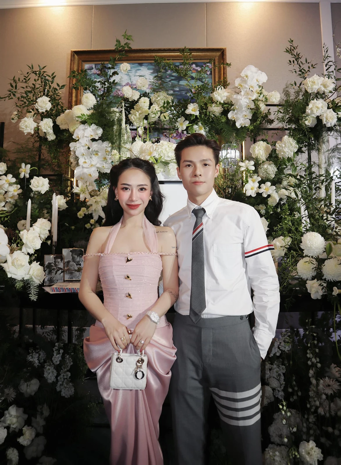 Con gái đại gia Minh Nhựa bị tố copy Doãn Hải My, chồng nóng mặt đáp trả phủ đầu - Hình 1