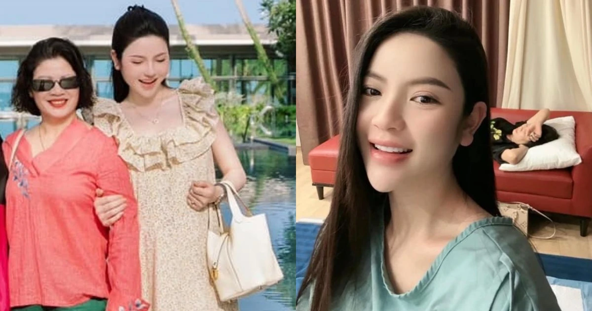 Mẹ chồng Chu Thanh Huyền tiết lộ sức khỏe con dâu sau sinh, bật mí về cháu trai - Hình 8
