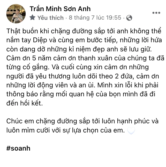 Soanh tuyệt vọng sau chia tay Diệp, đã quá chán nản, mờ mịt tìm đường thoát - Hình 3