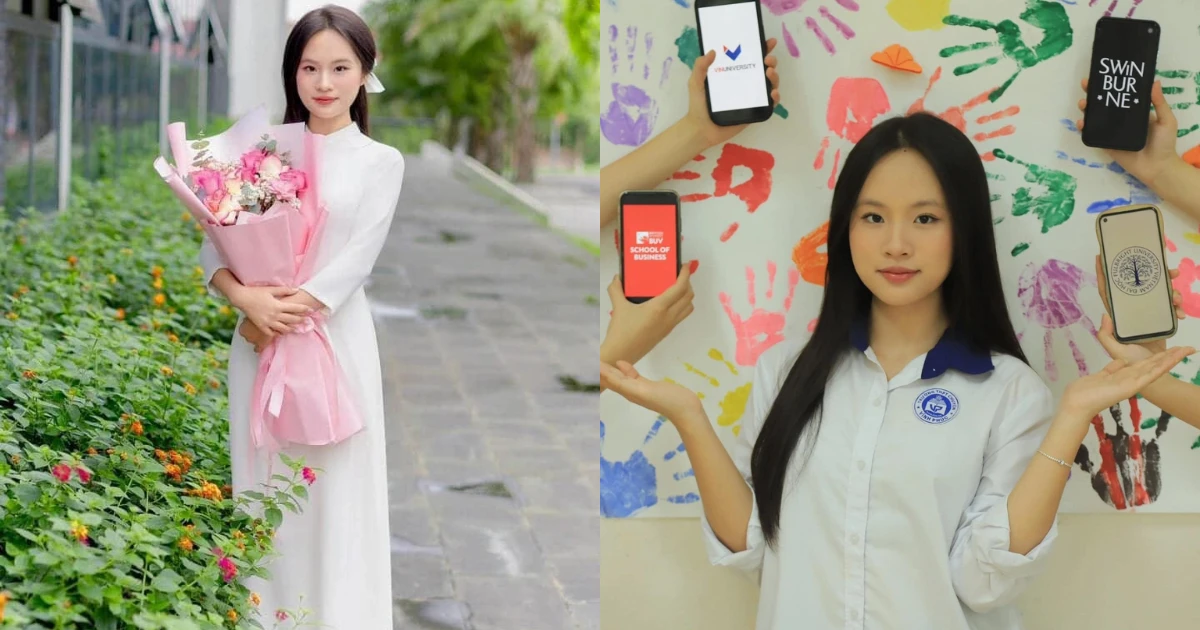 Nữ sinh Vĩnh Phúc nhan sắc vạn người mê, thủ khoa khối D khiến cả nước trầm trồ - Hình 6