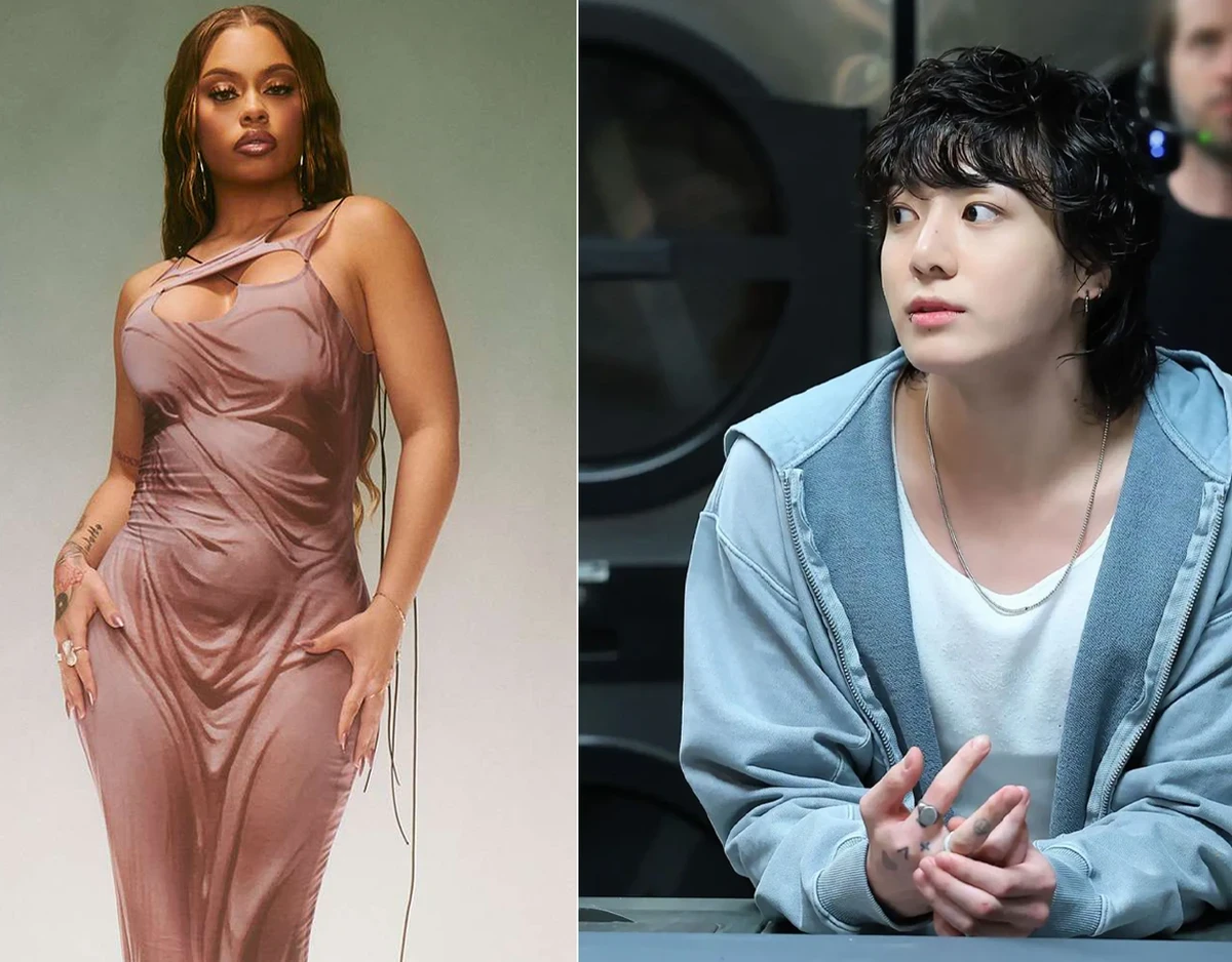 Nữ rapper Mỹ từng khịa Jennie (BLACKPINK) nay dựa hơi JungKook để Kpop tiến - Hình 2