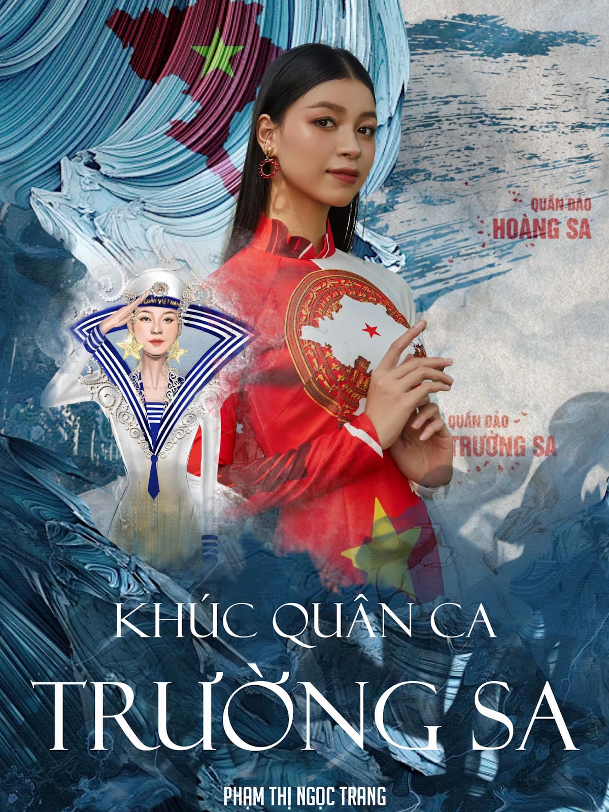 Á hoàng Ngọc Trang: Mỹ nhân áo dài oanh tạc Miss Grand, Lê Hoàng Phương trầm trồ - Hình 3