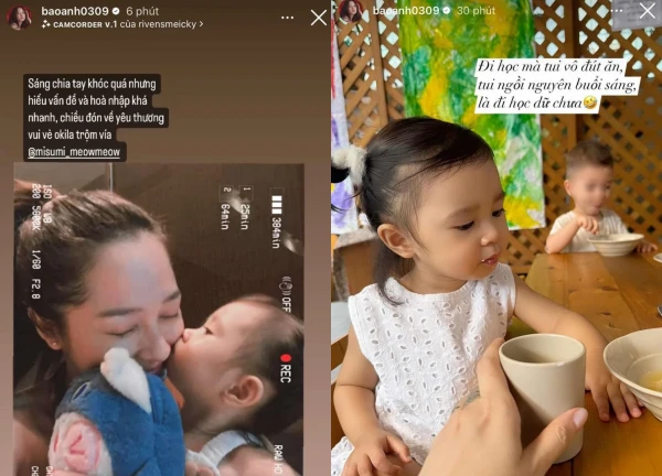 Bảo Anh bất chấp để con gái nhỏ đi học sớm, lý do gây tò mò, fan nhìn mà xót - Hình 4