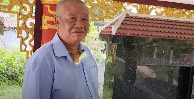 Đại gia miền Tây chi gần 2 tỷ tự xây mộ khủng cho 2 vợ chồng dù đang khỏe mạnh - Hình 2