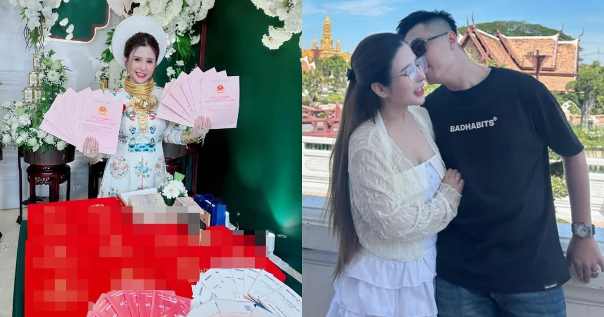 Cô dâu lấy chồng kém 7 tuổi, nhận của hồi môn 30 tỷ đồng, 13 sổ hồng giờ ra sao? - Hình 9