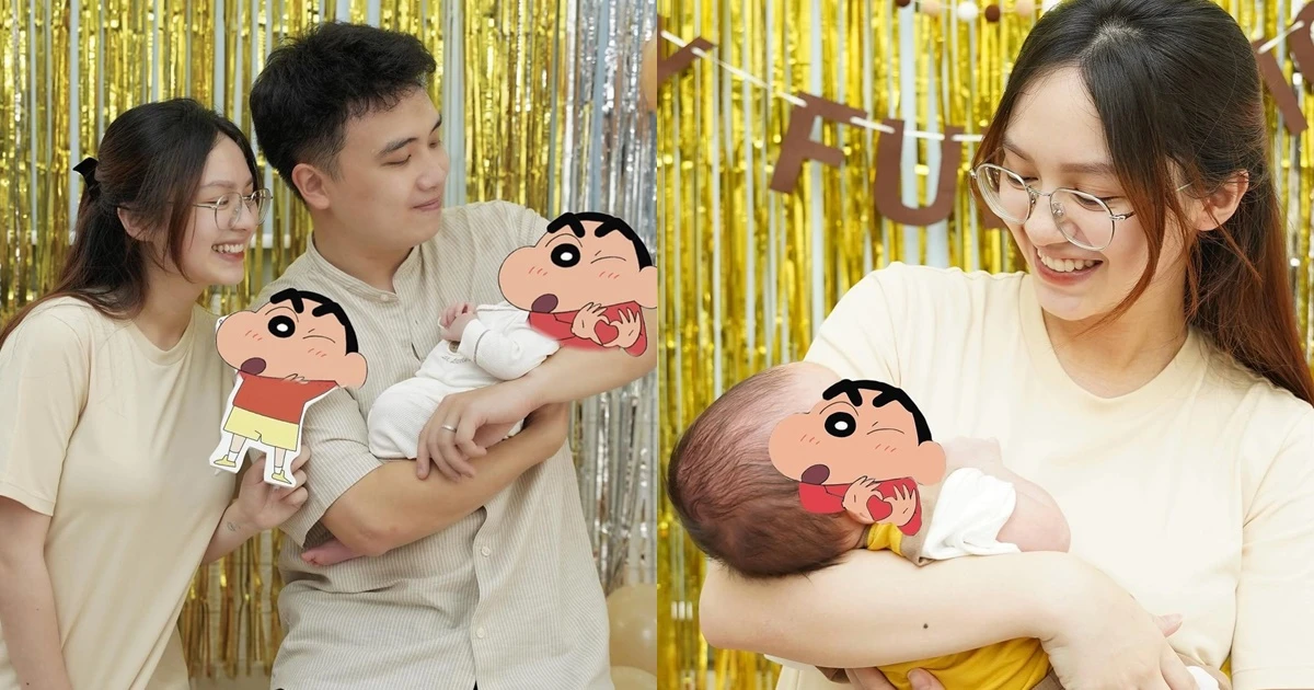 Đặng Thu Hà chính thức khoe ảnh con đầu lòng, mẹ bỉm rạng rỡ tiết lộ tên nhóc tỳ - Hình 12