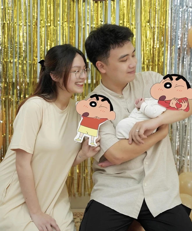 Đặng Thu Hà chính thức khoe ảnh con đầu lòng, mẹ bỉm rạng rỡ tiết lộ tên nhóc tỳ - Hình 4