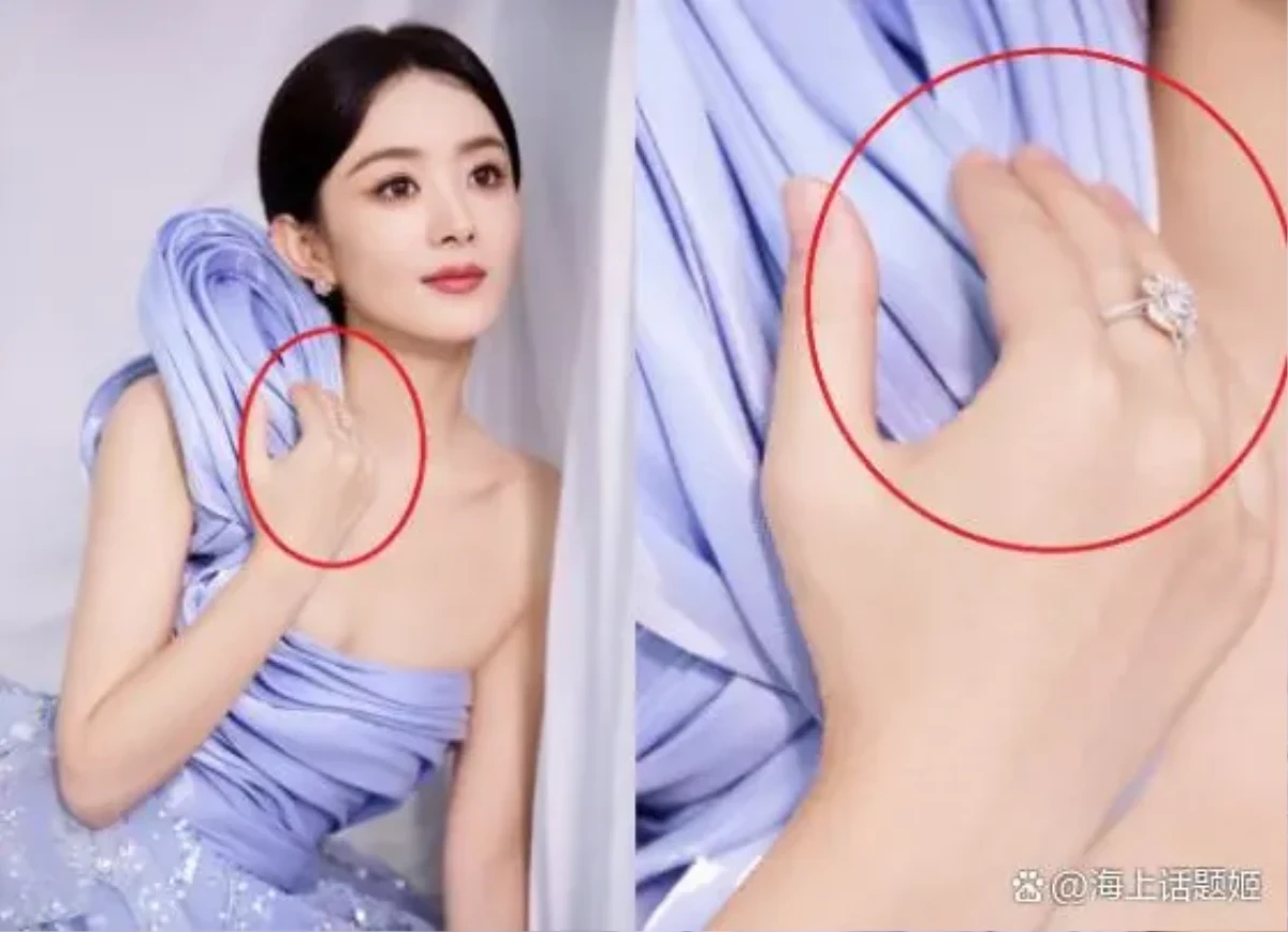 Triệu Lệ Dĩnh-Phùng Thiệu Phong đeo nhẫn tái hợp Cbiz chấn động ngày thất tịch? - Hình 1