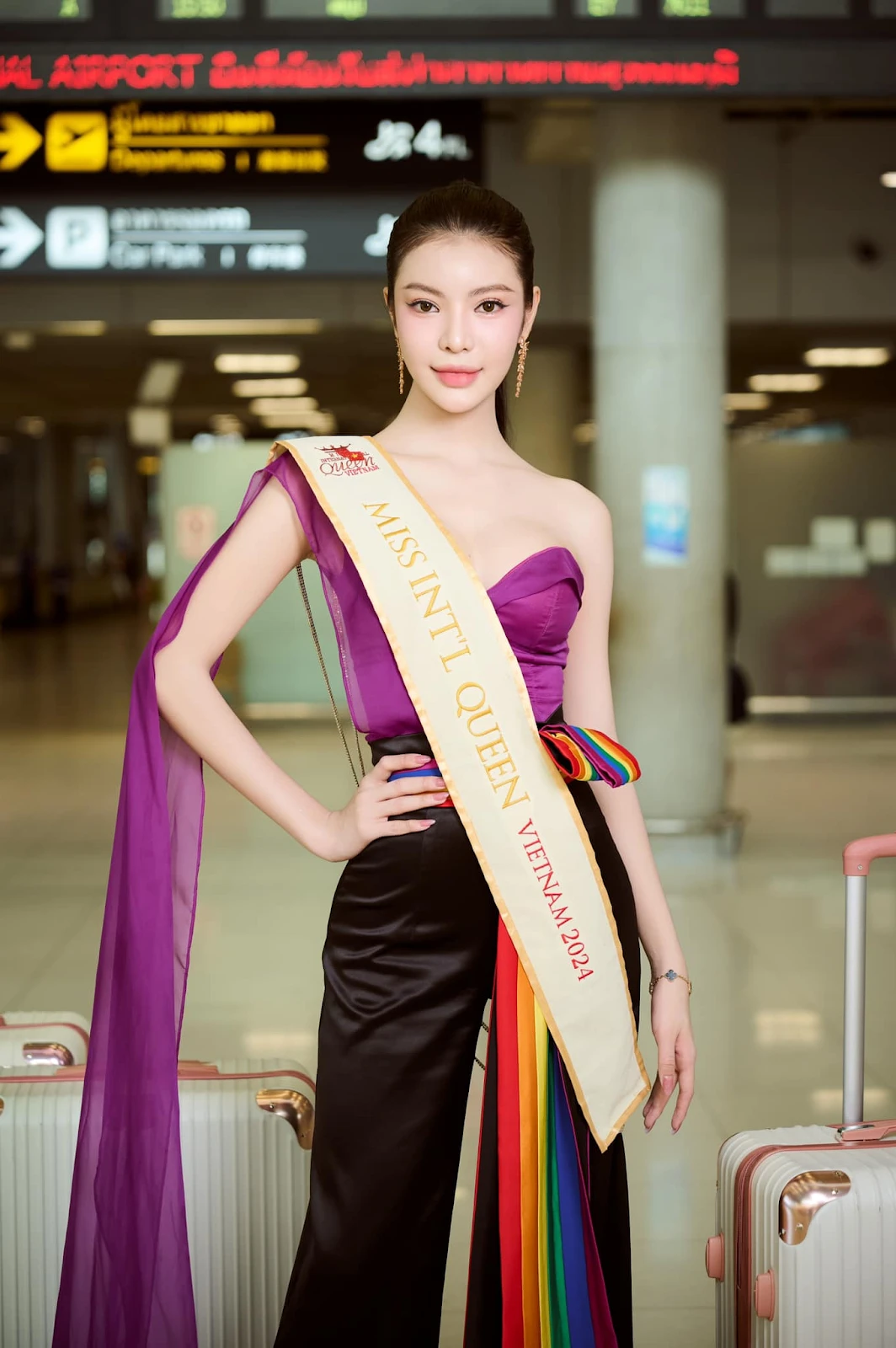 Tường San nhập cuộc Hoa hậu Chuyển giới, nhan sắc át vía, đối thủ phải dè chừng - Hình 5