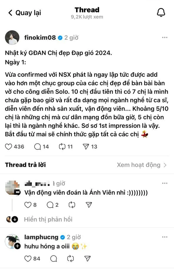 Chị đẹp 2024: Thu Minh dẫn đầu dàn chị đại, Ánh Viên trở thành ngoại lệ đặc biệt - Hình 1