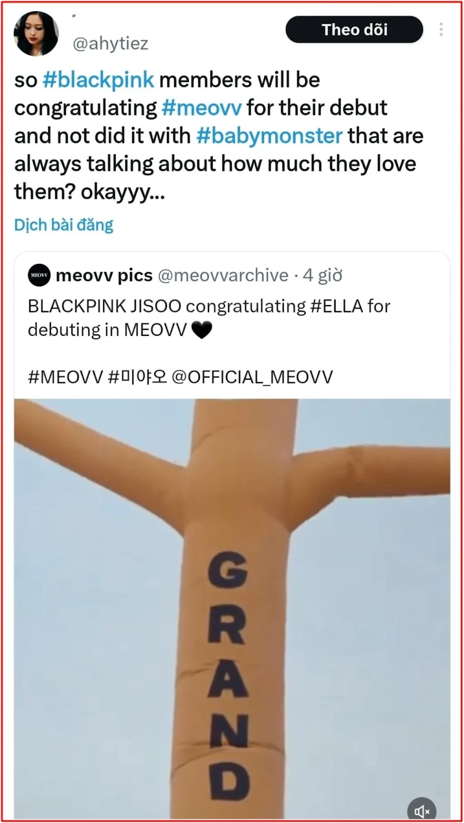 Fan BABYMONSTER đả kích Jisoo (BLACKPINK), thất vọng chỉ trích rúng động Kpop - Hình 4