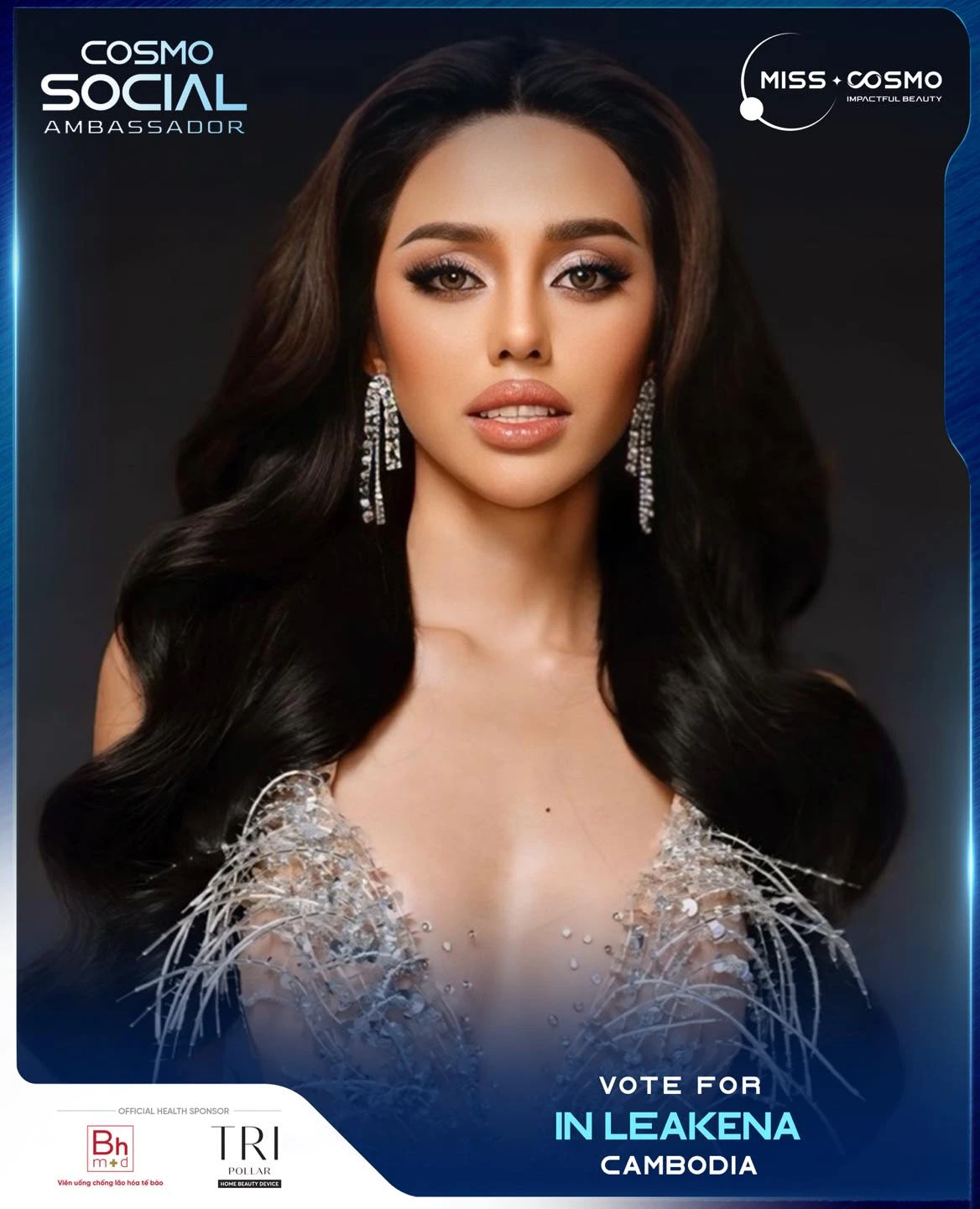 Miss Cosmo 2024: Thái Lan - Cambodia áp đảo bình chọn, Xuân Hạnh dần tăng tốc - Hình 5