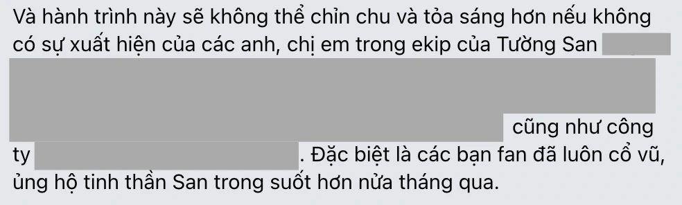 Tường San phủi ơn với Huy Hoàng, fan nhắc nhở liền có động thái gắt? - Hình 2