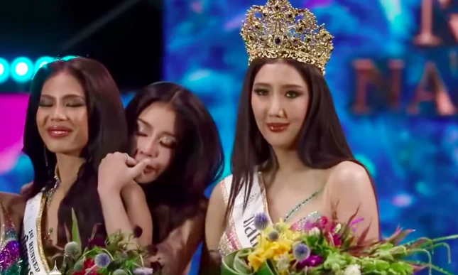 Miss Grand Thailand bị cô lập ngay trên sân khấu, đăng quang không ai chúc mừng - Hình 3