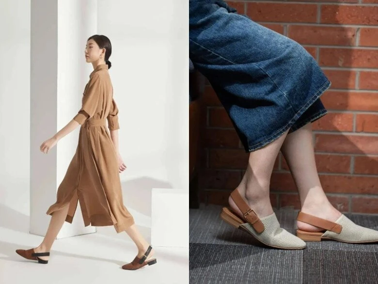 Đừng chỉ mang giày thể thao thay cao gót, 4 kiểu giày đế bệt đẹp, thoải mái hơn lại kéo chân cả chục phân - Hình 11