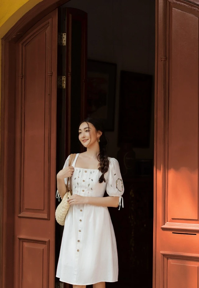 Váy hoa giúp nàng xinh đẹp như nữ chính phim ngôn tình - Hình 5