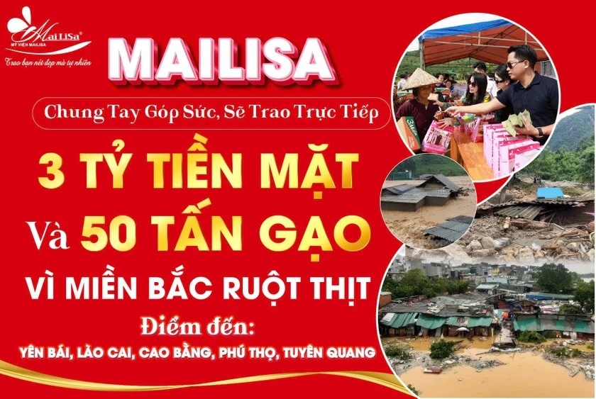 Sếp Mai Mailisa chơi trội, ủng hộ bão lũ theo số người xem livestream? - Hình 1