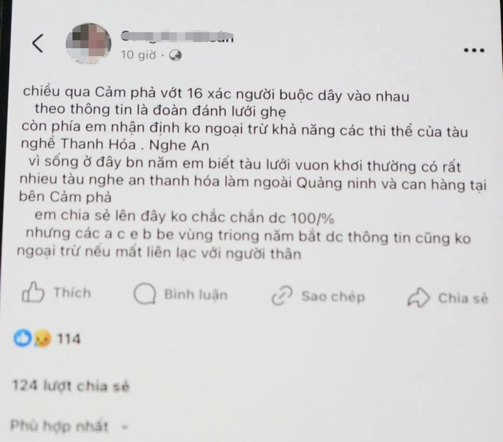 Quảng Ninh: người loan tin bụng cá câu được có bàn tay người đã bị xử lý - Hình 7
