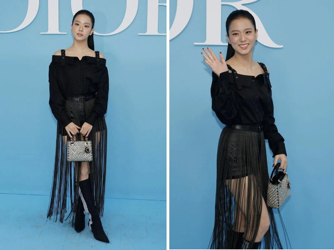 Jisoo bùng nổ nhan sắc át vía Địch Lệ Nhiệt Ba, chung mâm bạn trai Lisa - Hình 1