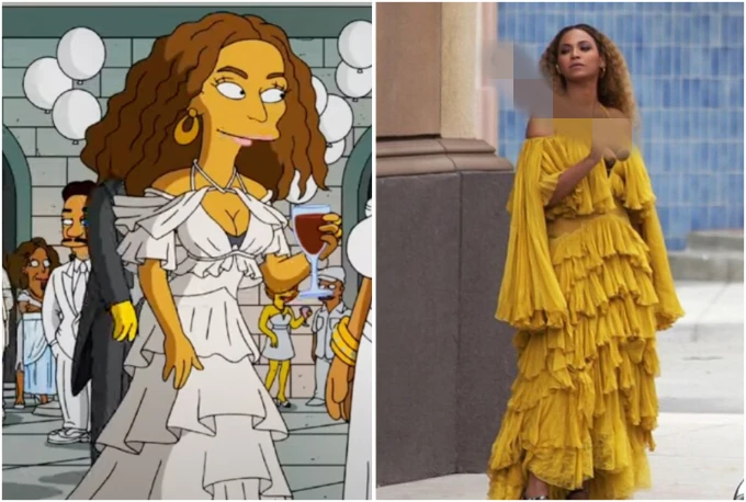The Simpsons: 1 tập hot lại vì phơi bày tiệc trắng Diddy, rùng mình cảnh Beyoncé - Hình 6