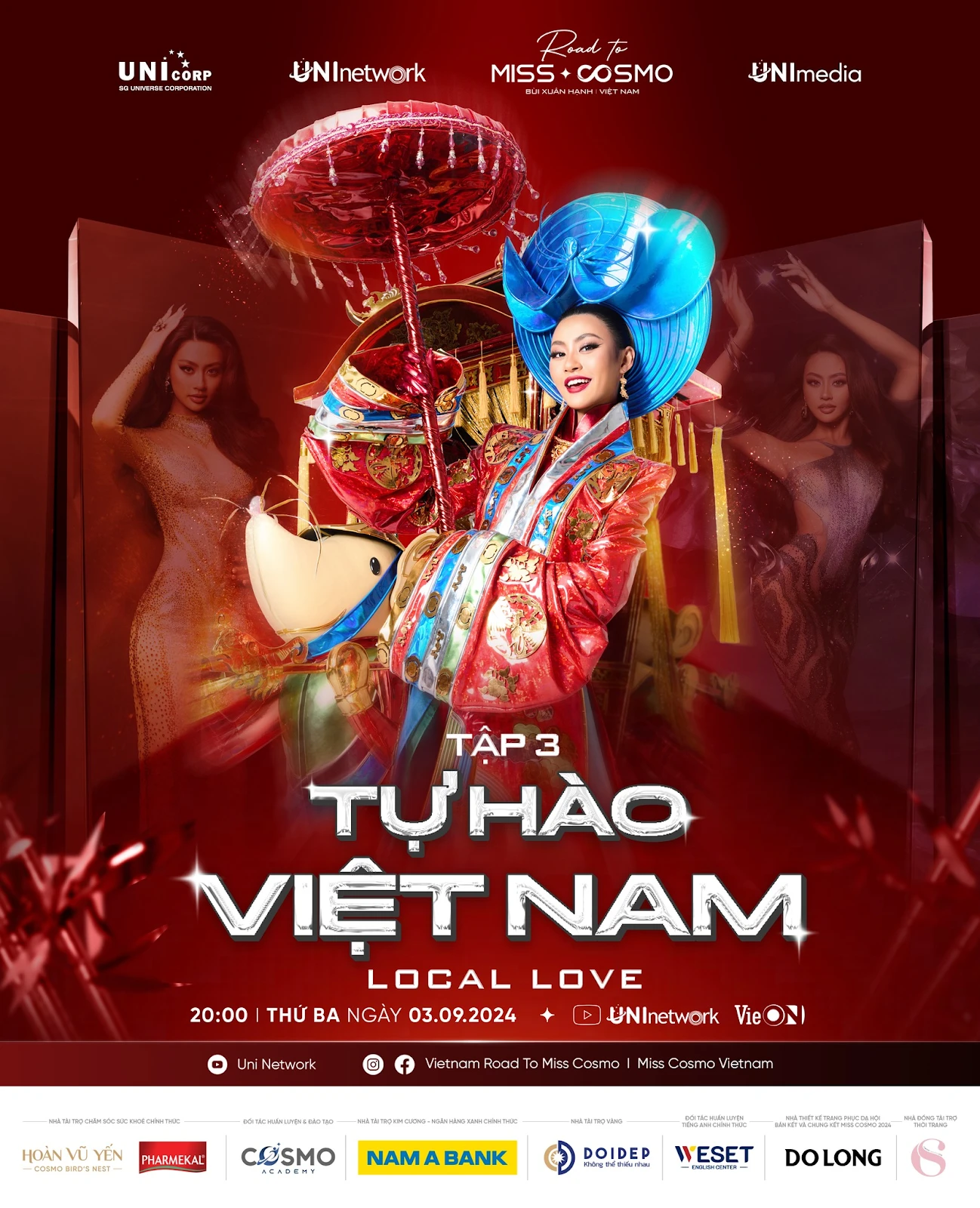 Xuân Hạnh mang trang phục dân tộc nặng 50kg đến Miss Cosmo, nhìn phải hoảng hốt - Hình 4