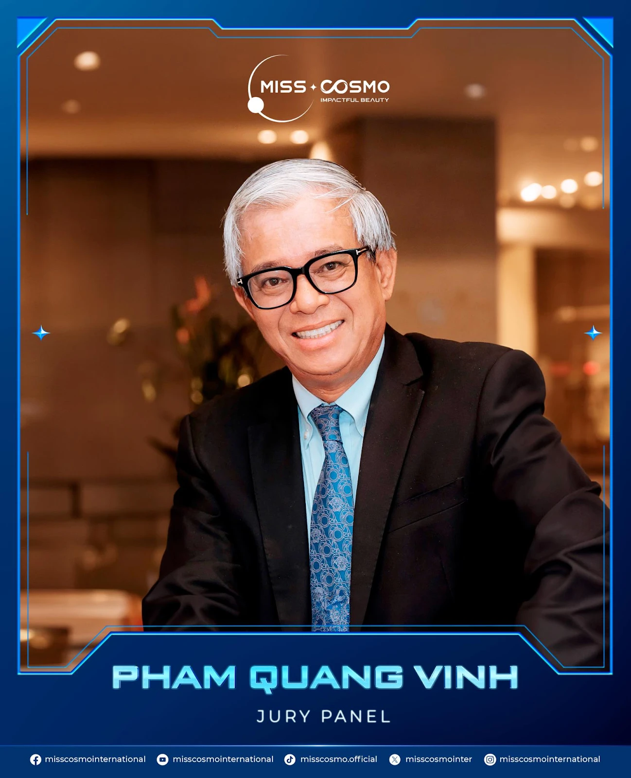 Miss Cosmo 2024: Nguyên thứ trưởng Bộ Ngoại giao Việt Nam làm giám khảo, fan sốc - Hình 1
