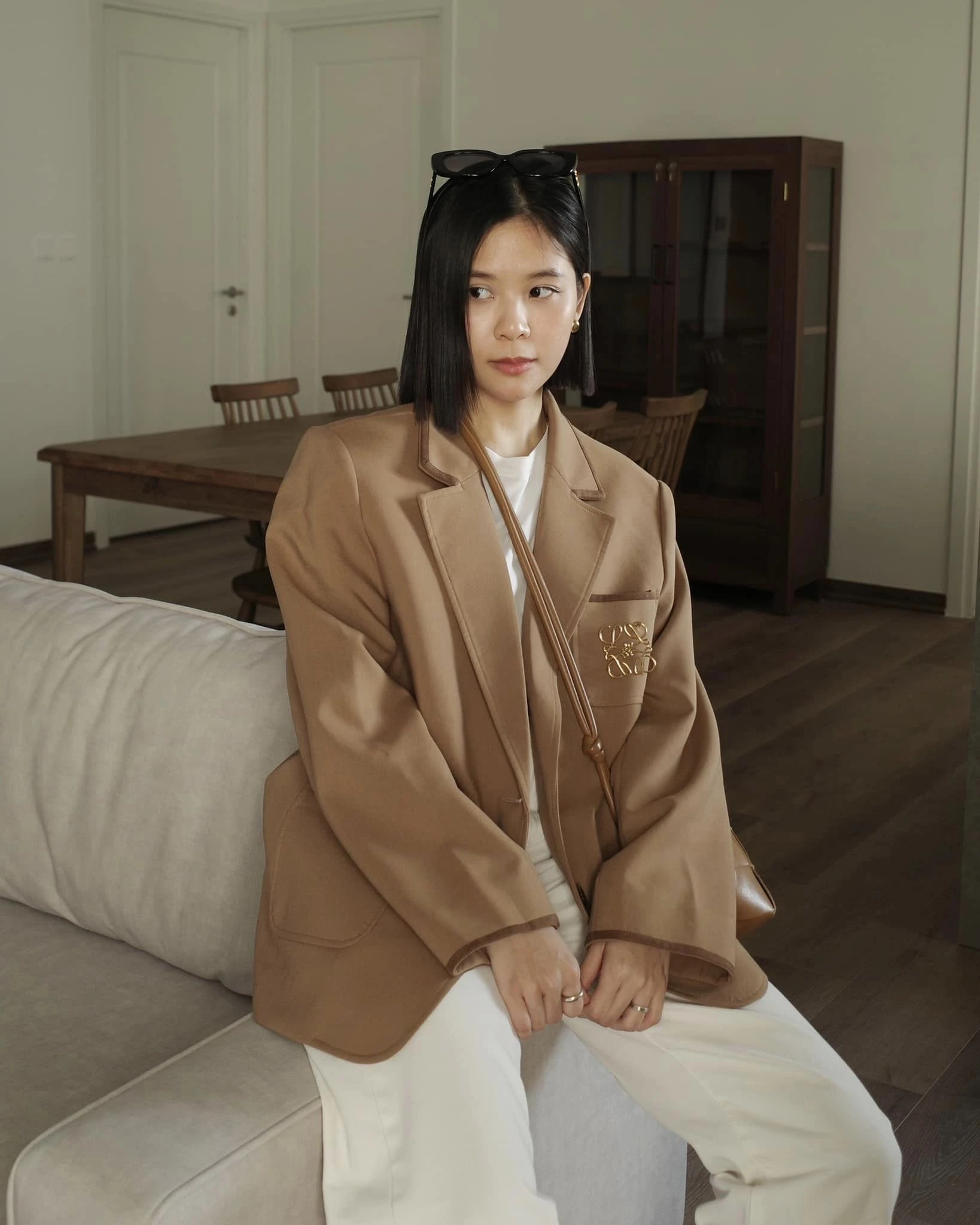 Áo khoác dạ, áo khoác dài sang xịn không thể thiếu mùa này - Hình 8