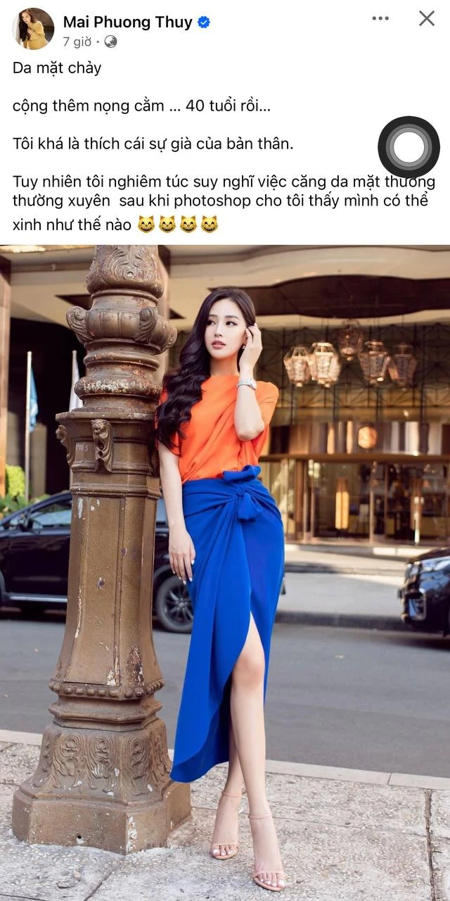Mai Phương Thúy thẩm mỹ ở tuổi U40? - Hình 2