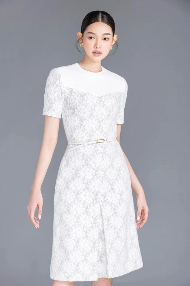 Váy midi mùa thu và 5 phong cách xuống phố nổi bật - Hình 8