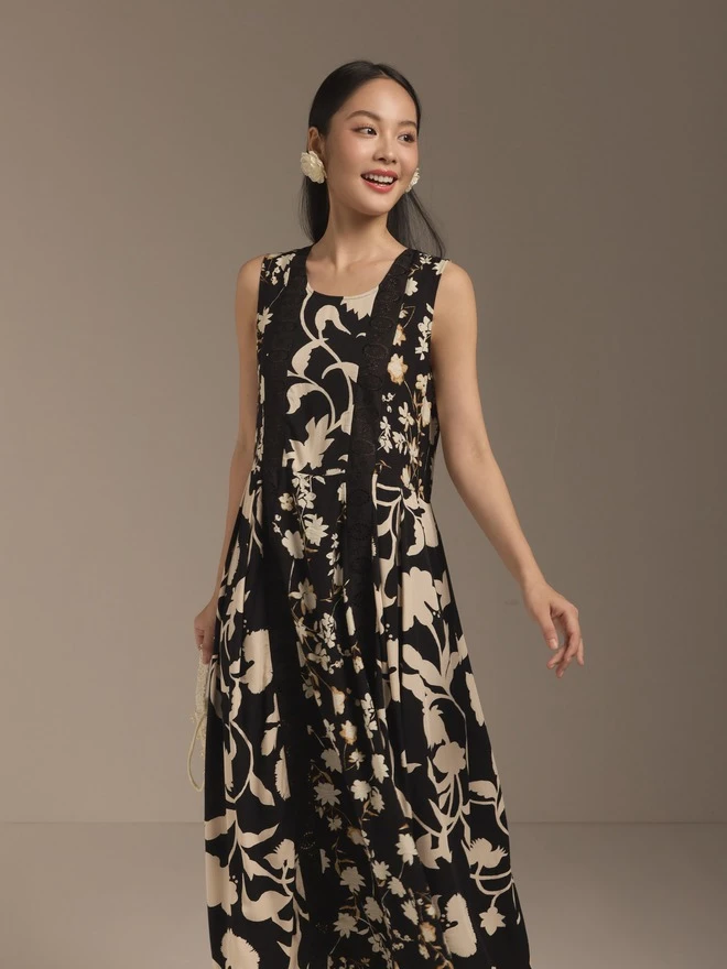 Váy midi mùa thu và 5 phong cách xuống phố nổi bật - Hình 4