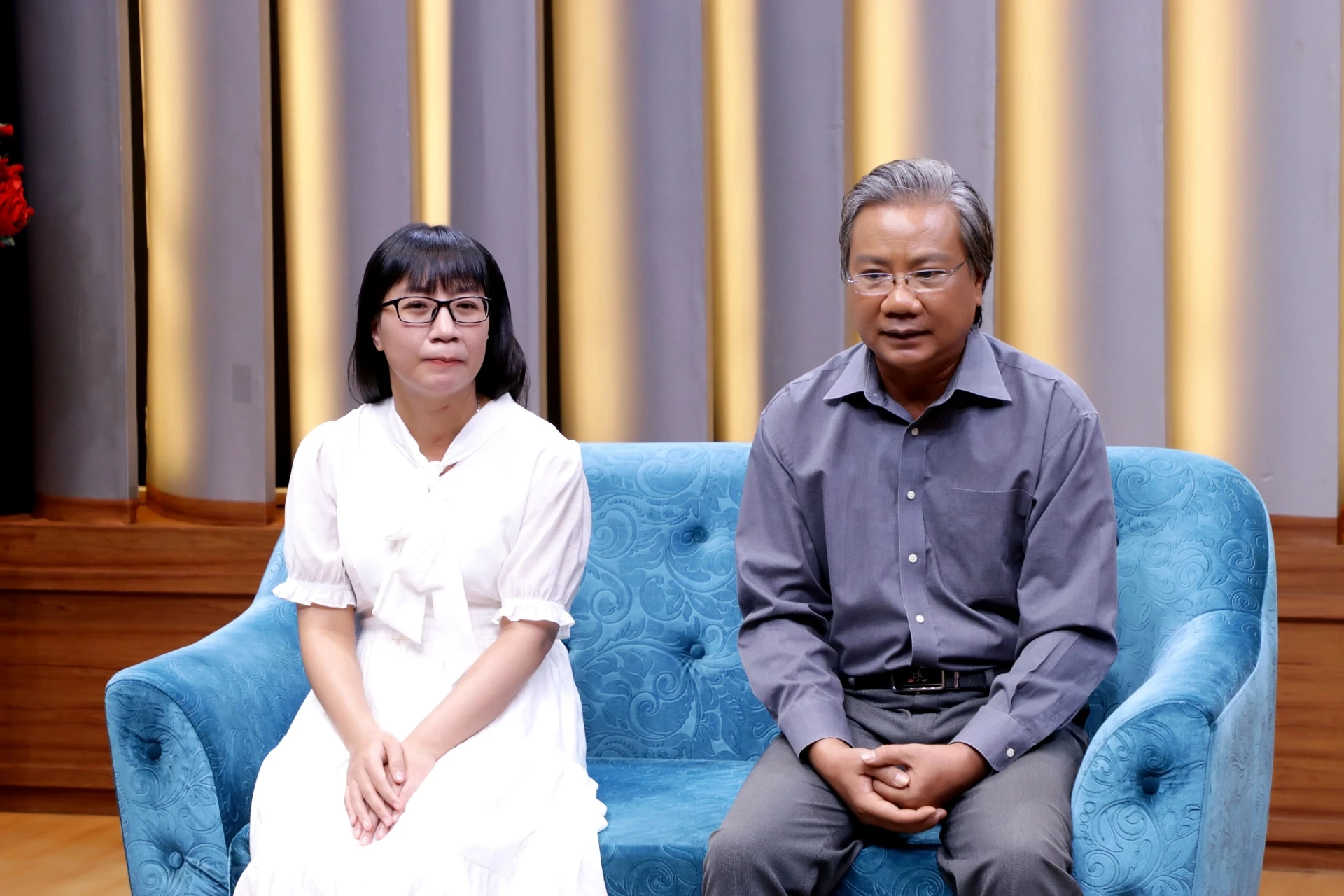 Hồng Vân nghẹn lòng trước mong ước của người cha dành cho con gái từng đột quỵ - Hình 1
