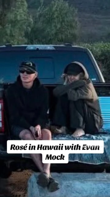 Rosé lộ chuyện đại sự, theo đàn trai tới Hawaii tâm sự, team qua đường tóm? - Hình 2