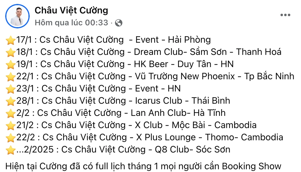 Châu Việt Cường đắt show sau khi ra tù, xúc động khi hát ở trại giam - Hình 1