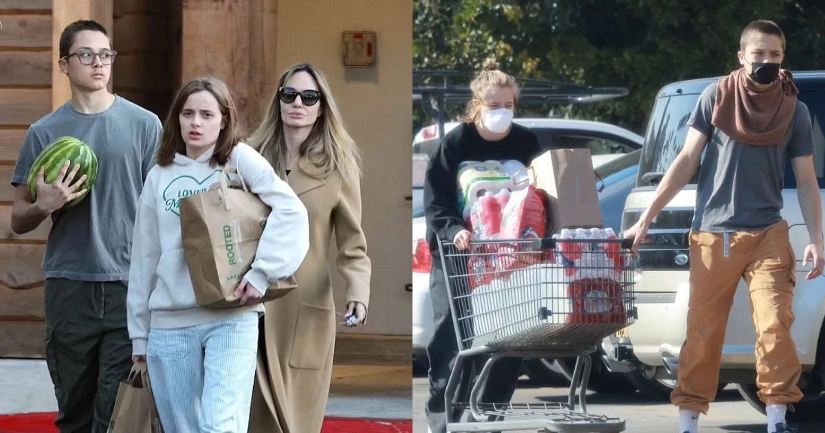 Angelina Jolie ráo riết mua sắm, tay xách nách mang giúp người dân vụ cháy rừng - Hình 8