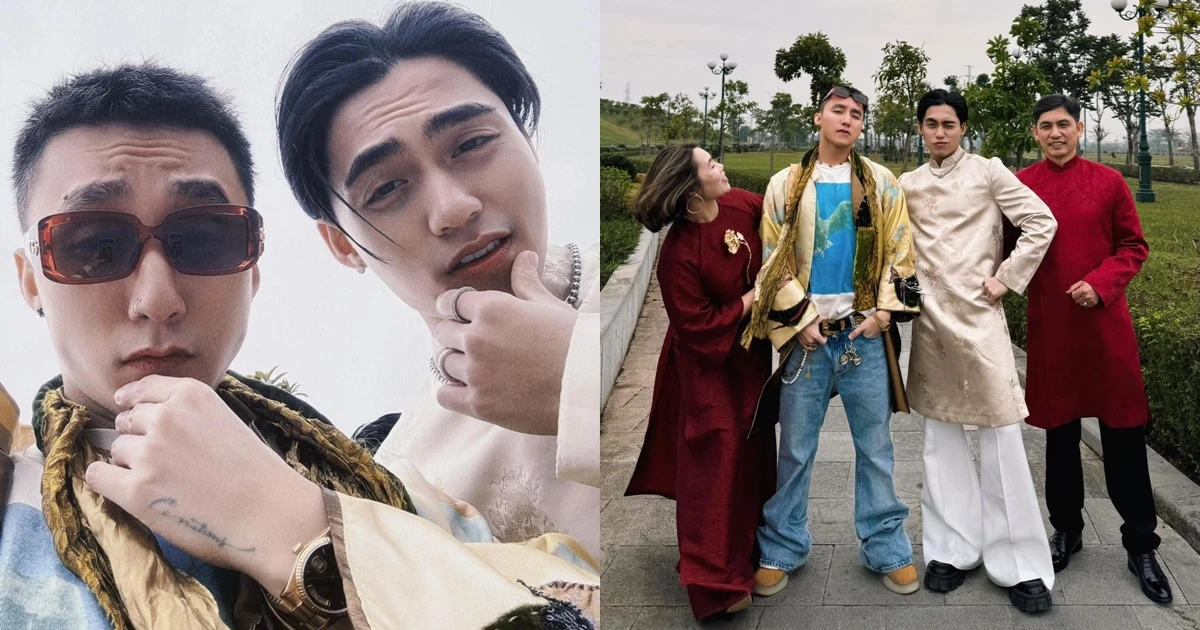 Sơn Tùng - Mono đi du xuân cùng bố mẹ: Gấp đôi visual, chỉ ngồi thôi cũng viral! - Hình 6