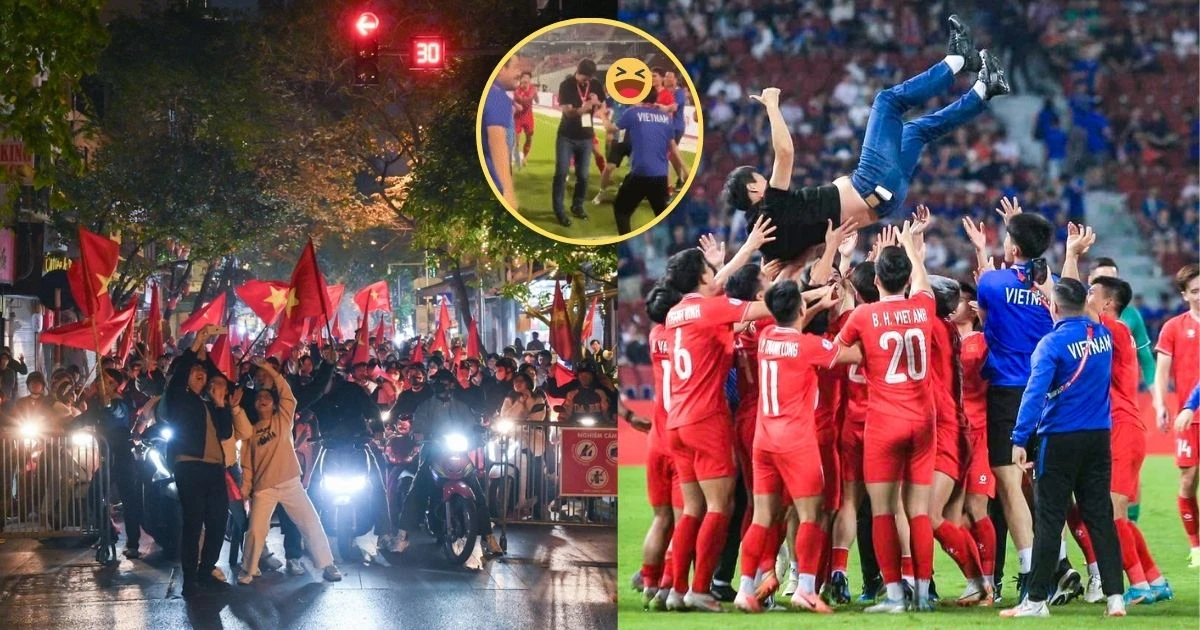 Việt Nam vô địch: CĐM chờ đèn đỏ như xông ra trận, HLV rắc muối trên sân Thái? - Hình 11