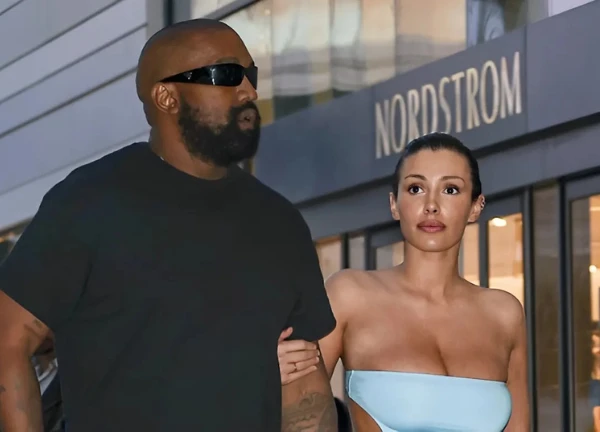 Vợ mới Kanye nhái style Kim Kardashian, cố tình dằn mặt vợ cũ của Kanye? - Hình 4