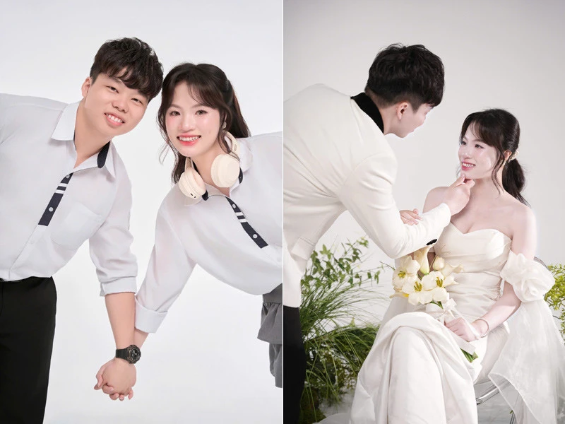 Cưới giáo viên tiếng Anh, chú rể Hà Nội thực hiện thử thách đón dâu độc lạ - Hình 2