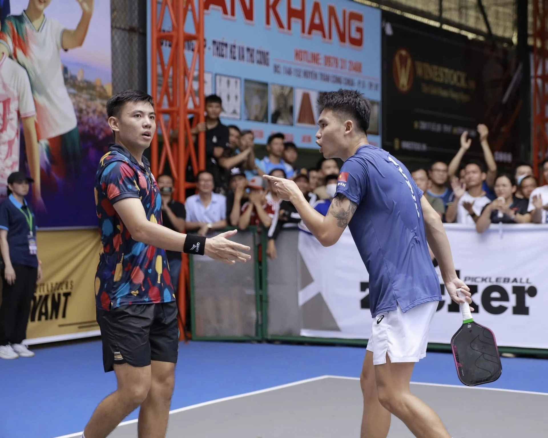Hoàng Nam - Linh Giang bất hòa sau chung kết pickleball ở TP.HCM - Hình 2
