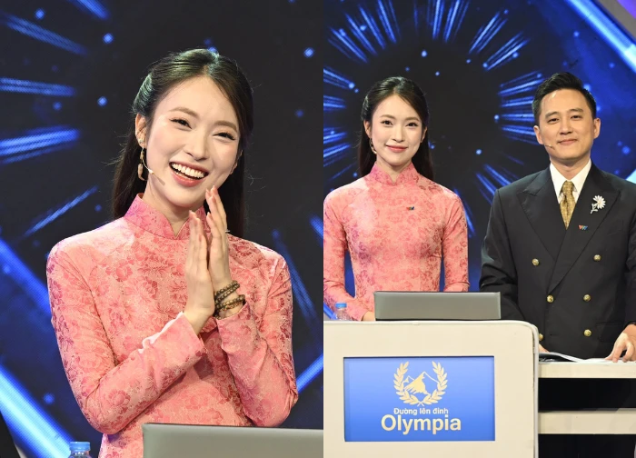 MC Khánh Vy chiếm trọn spotlight Chung kết Olympia 2025, học vấn siêu khủng - Hình 1