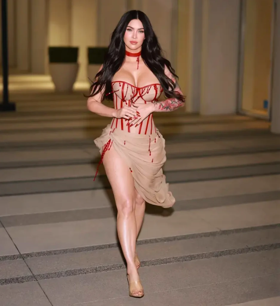 Megan Fox khoe sắc vóc bốc lửa sau khi sinh con thứ 4 - Hình 2